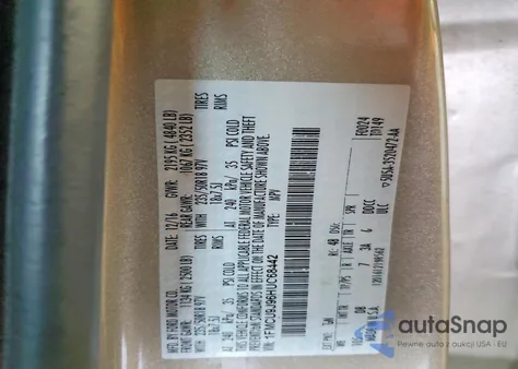 2017 Ford Escape Titanium z USA, uszkodzony, nr VIN 1FMCU9J96HUC68442